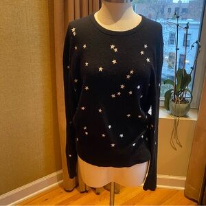 Equipment Star Embroidery Crewneck Sweater
